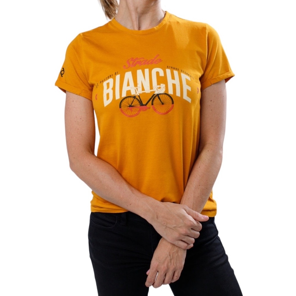 Women T-shirt Strade Bianche